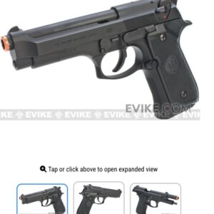 Pistola de airsoft con retroceso de gas modelo militar Tokyo Marui M92F