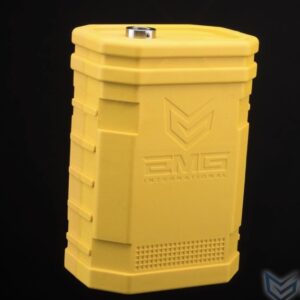 Cargador eléctrico automático de BB para Airsoft EMG "Autobot" de 1400 balas de LiPo (color: amarillo abejorro / solo cargador)