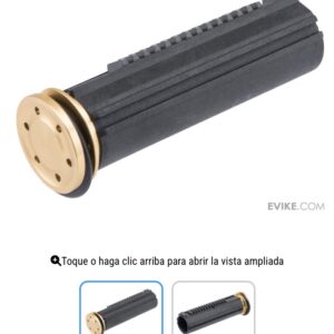 Pistón de policarbonato APS con 14 dientes de acero y cabezal de aluminio para rifles Airsoft AEG